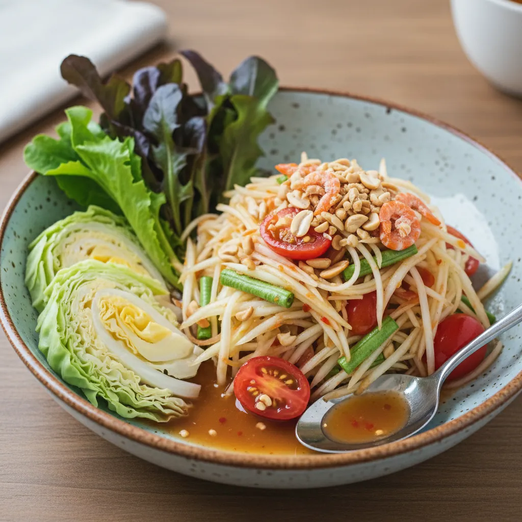Som Tum (Green Papaya Salad)