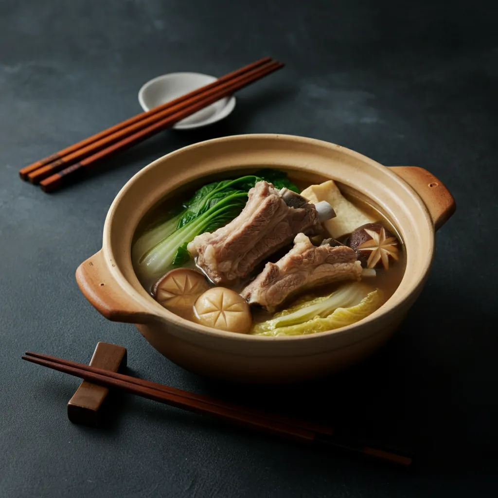 말레이시아 바쿠테 (약재 돼지갈비탕)