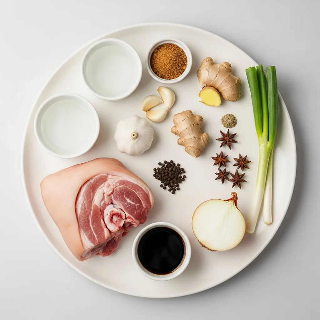 Jokbal (Braised Pig's Trotters)